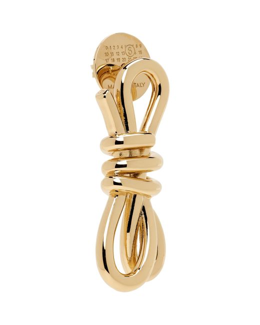 MM6 by Maison Margiela Natural Knotted Earring
