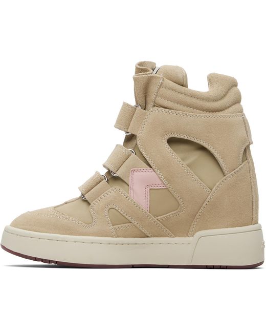 Isabel Marant Multicolor Taupe Im3 Sneakers