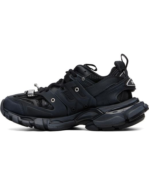 Balenciaga Black Track Piercing Sneakers