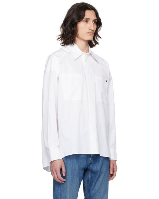 A.P.C. White Natacha Ramsay-Levi Edition Warvol Shirt for men
