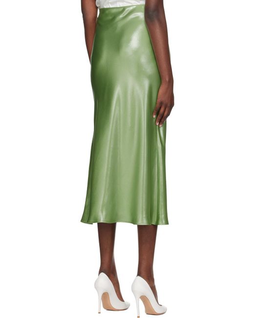 Boss Green Metallic Midi Skirt