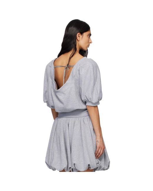 Renaissance Renaissance Gray Amelia Sweat Top