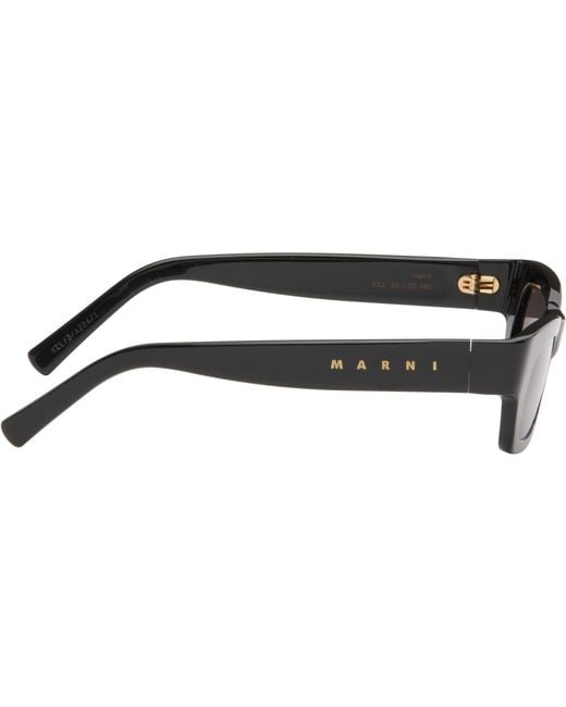 Marni Black Retrosuperfuture Edition Haicli Sunglasses for men