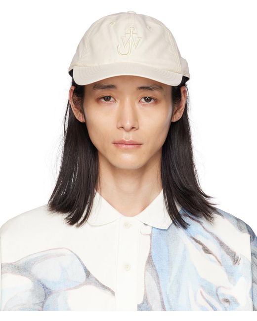 J.W. Anderson Brown Off-white Anchor Logo Cap for men
