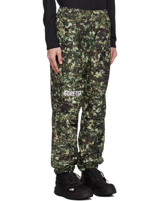 The North Face Black Green Gtx Mountain Trousers for men