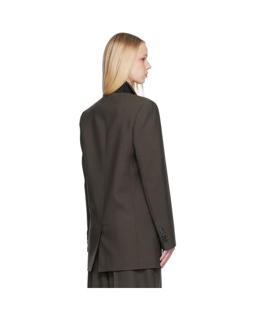 Totême Black Shield Blazer