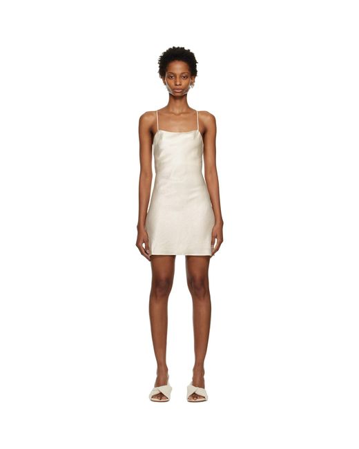 Third Form Black Off- Crush Bias Minidress