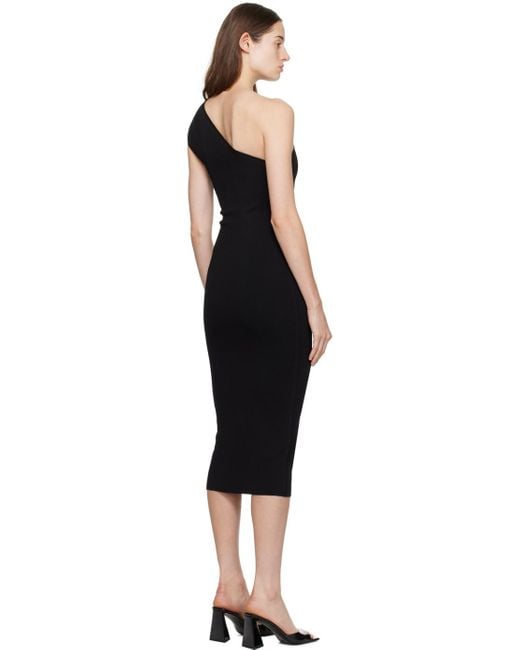 GAUGE81 Black Arriba Midi Dress