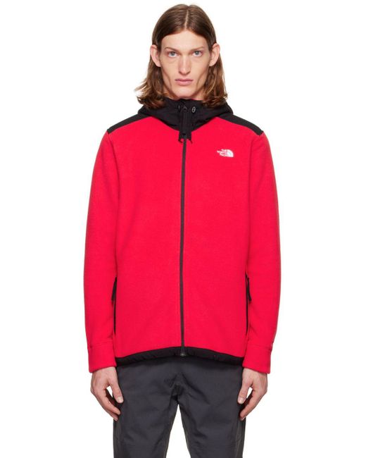 The North Face Synthetic Red Alpine Polartec 200 Jacket for Men Lyst