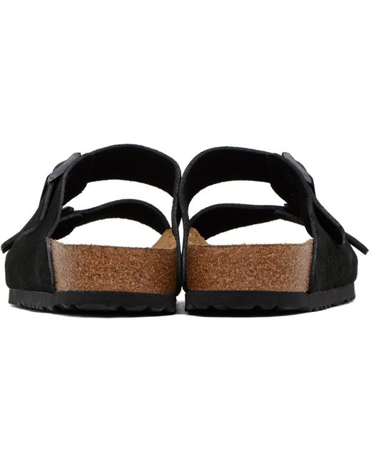 Birkenstock Black Arizona Sfb Sandals for men