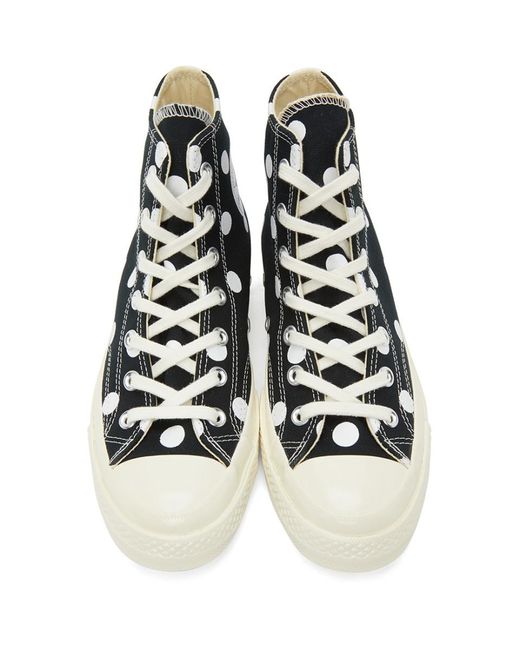 polka dot heart converse