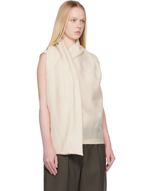 Totême Natural Off- Scarf Blouse