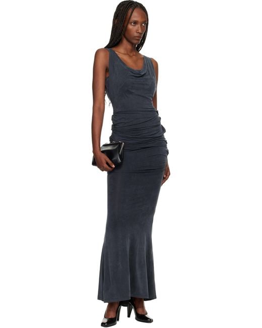 Vivienne Westwood Black Liz Jersey Maxi Dress