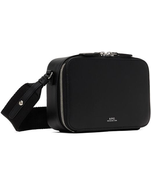 A.P.C. . Black Soho Camera Bag