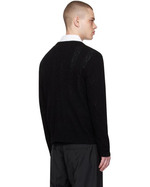 mfpen Black Everyday Sweater for men