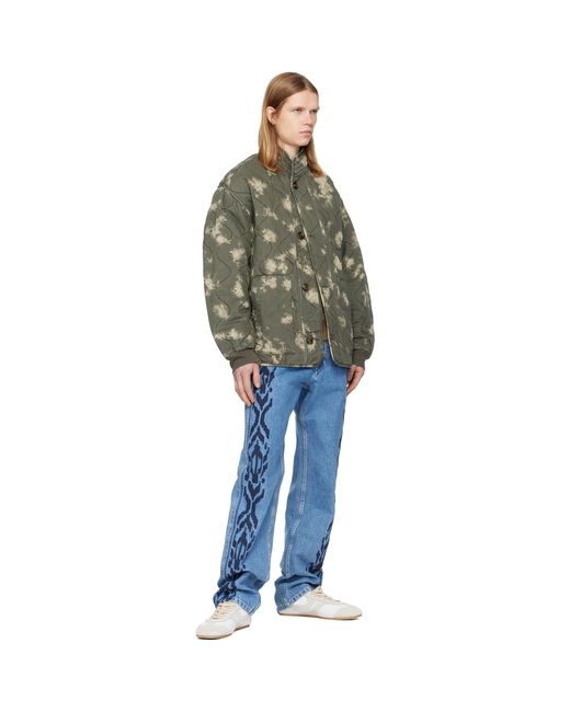 Isabel Marant Green Taeliss Coat for men