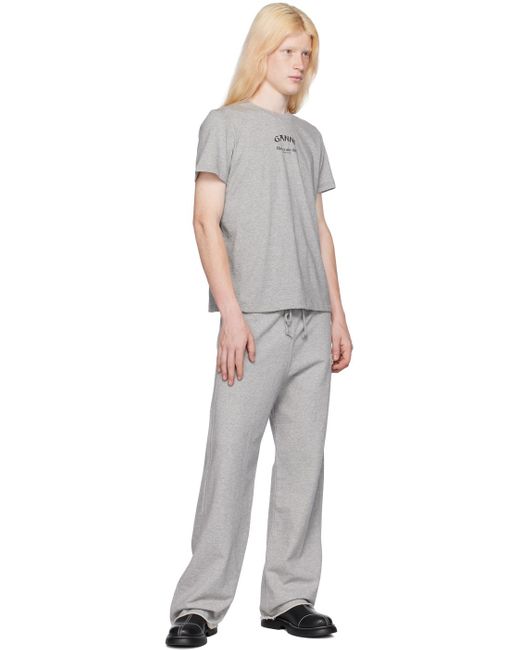Ganni Multicolor Gray Isoli Sweatpants for men