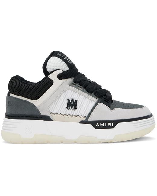 Amiri White Ma-1 Panelled Mesh Sneakers for men