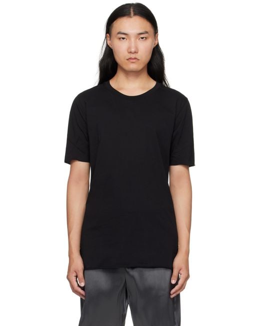 Thom Krom Black M Ts 872 T-Shirt for men