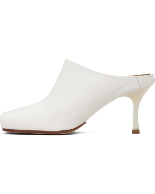 MM6 by Maison Margiela Black Ballerina Mule Heels
