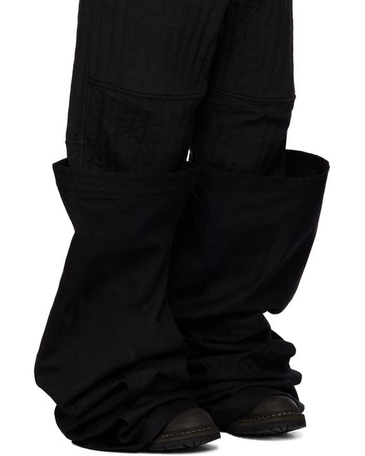 メンズ Julius ブラック デニム レッグカバー ブラック | Lyst