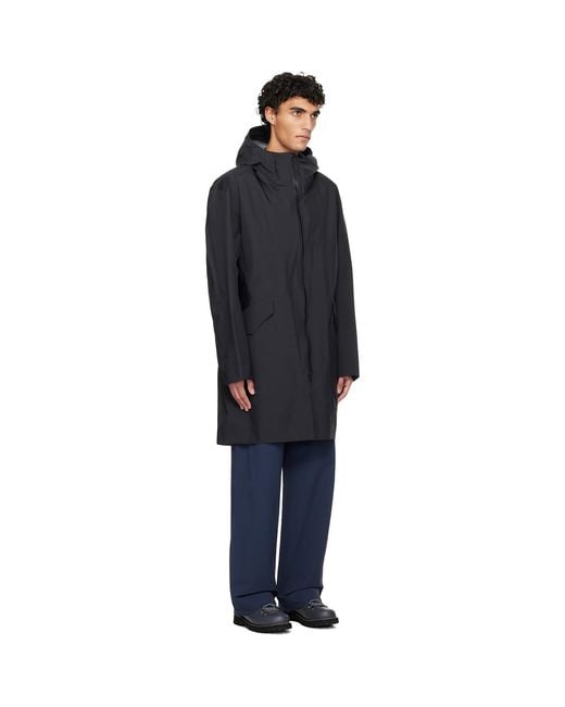 Veilance Blue Monitor Coat for men