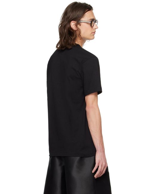 メンズ Comme des Garçons クルーネックtシャツ Black