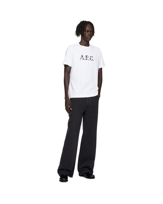 A.P.C. Black Aaron Jeans for men