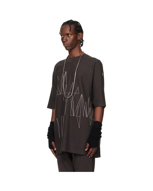 Rick Owens Black Moncler + Jumbo Ss T-Shirt for men