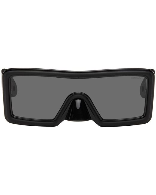 Walter Van Beirendonck Black Komono Edition Ufo Sunglasses for men