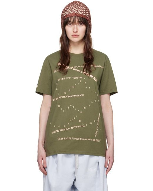 Bless Green Multicollection Iv T-shirt