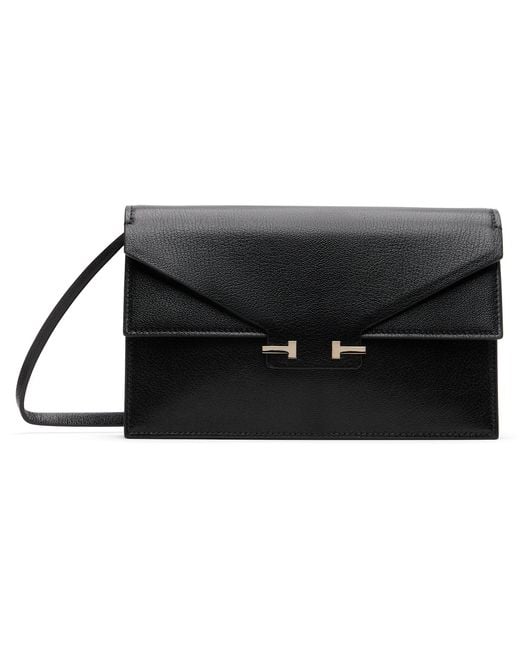 Tom Ford Black Supple Leather Aube Mini Bag