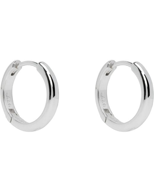 NUMBERING Metallic #3208 Earrings for men