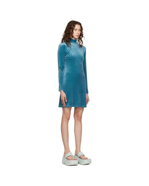 ROKH Black Mask Mini Dress