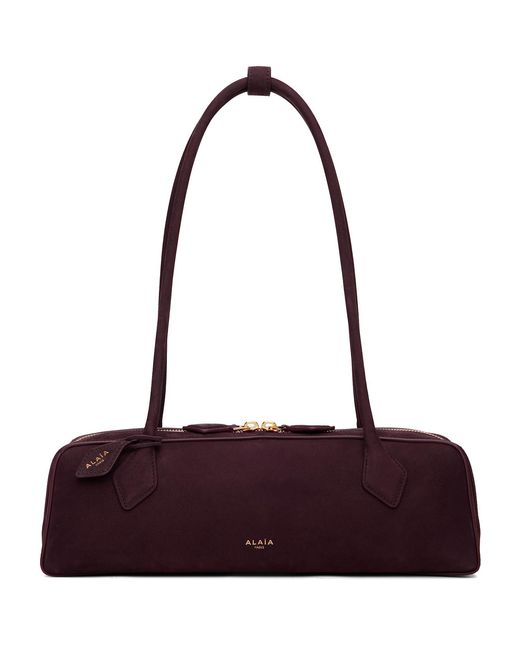 Alaïa Red Burgundy 'Le Teckel' Medium Bag