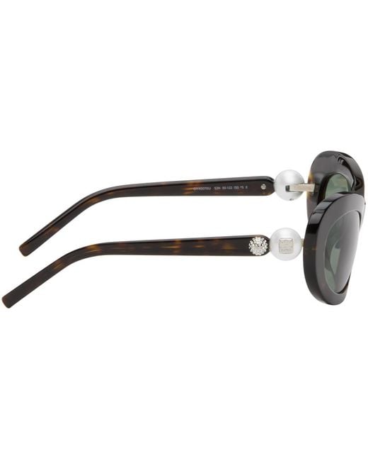 Givenchy Black 4G Pearl Sunglasses for men