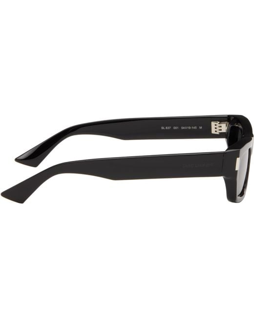 Saint Laurent Black Sl 837 Sunglasses for men