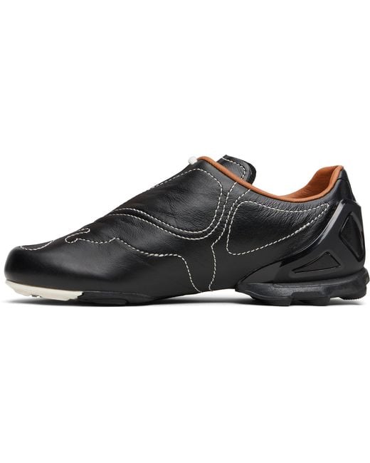 PUMA Black Ssense Exclusive V-S1 Leather Sneakers for men