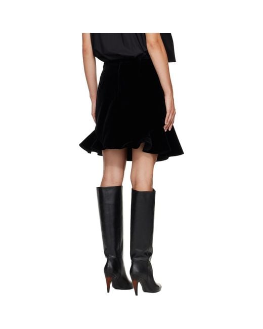FIDAN NOVRUZOVA Black Delphine Miniskirt