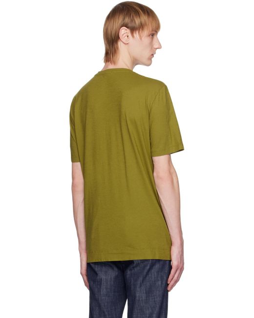 Massimo Alba Green Panarea T-shirt for men