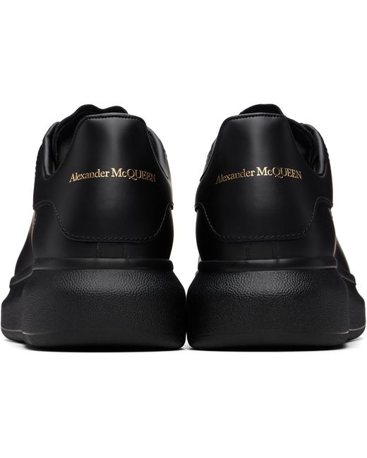 McQueen Black Oversized Sneakers for men