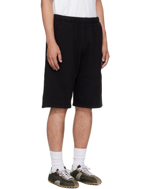 メンズ Les Tien ブラック ヘビーウェイト ユーティリティ ショートパンツ Black