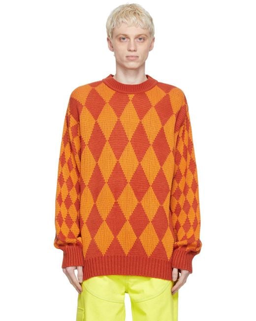 Columbia Orange Ssense Exclusive Shradha Kochhar Edition Sweater for men