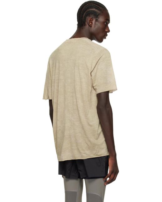 T-shirt léger Satisfy pour homme en coloris Black