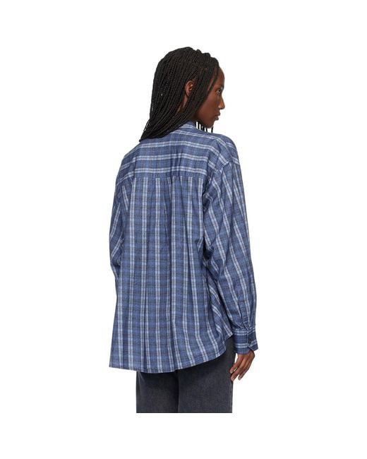 Our Legacy Borrowed Shirt in Blue | Lyst UK