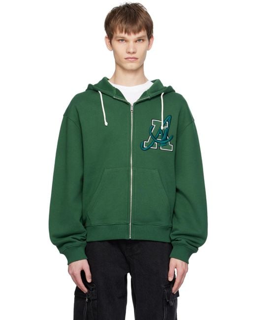 Axel Arigato Green Hart Hoodie for men