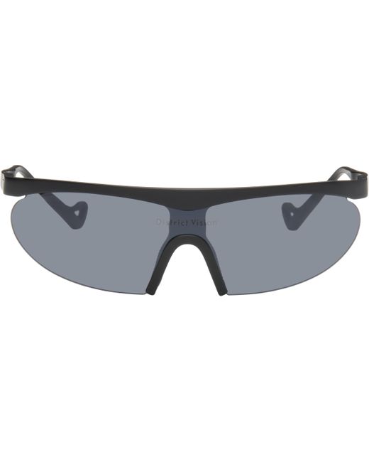 District Vision Black Koharu Eclipse Sunglasses for men