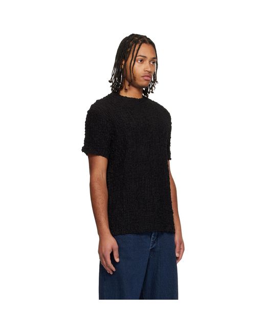 Song For The Mute Black Boxy T-Shirt for men