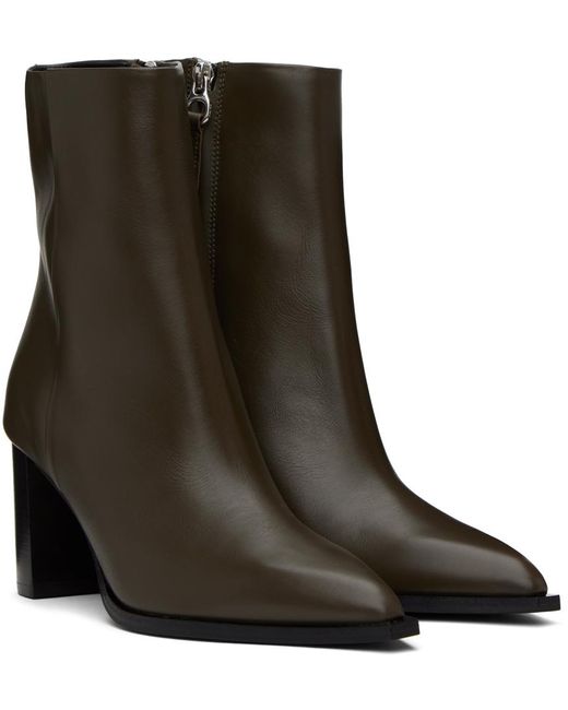 Aeyde Brown Gloria Boots