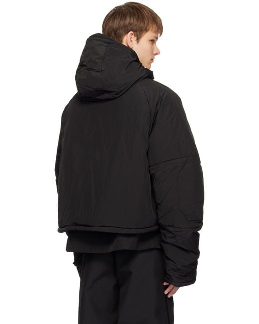 HELIOT EMIL Black Ssense Exclusive Puffer Jacket for men
